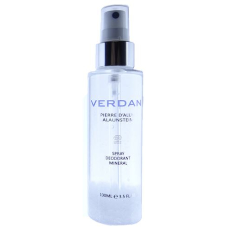 Verdan Alum Deodorant Spray - Natural Mineral 100ml