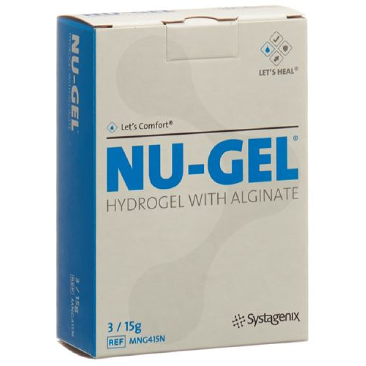 Nu Gel Hydrogel med Alginat 3 x 15g