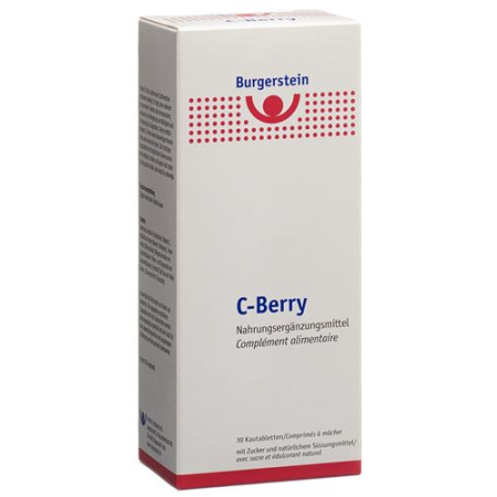 Burgerstein C-Berry chewing tablets 30 pcs