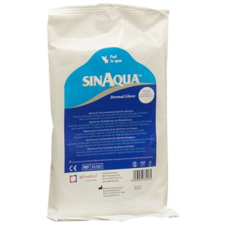 SINAQUA Dermal Glove - glove pre-moistened glove bag 8