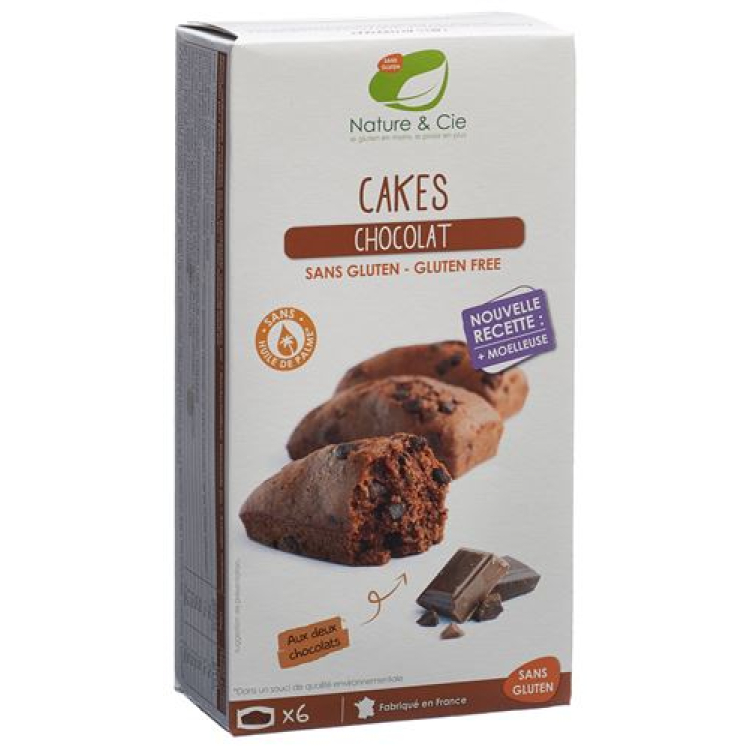 Nature & Cie Cake mini čokolada bez glutena 180 g