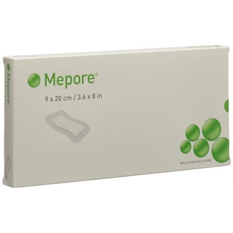 Medicazione per ferite Mepore 20x9cm Tampone per ferite 15x5cm 30 pz