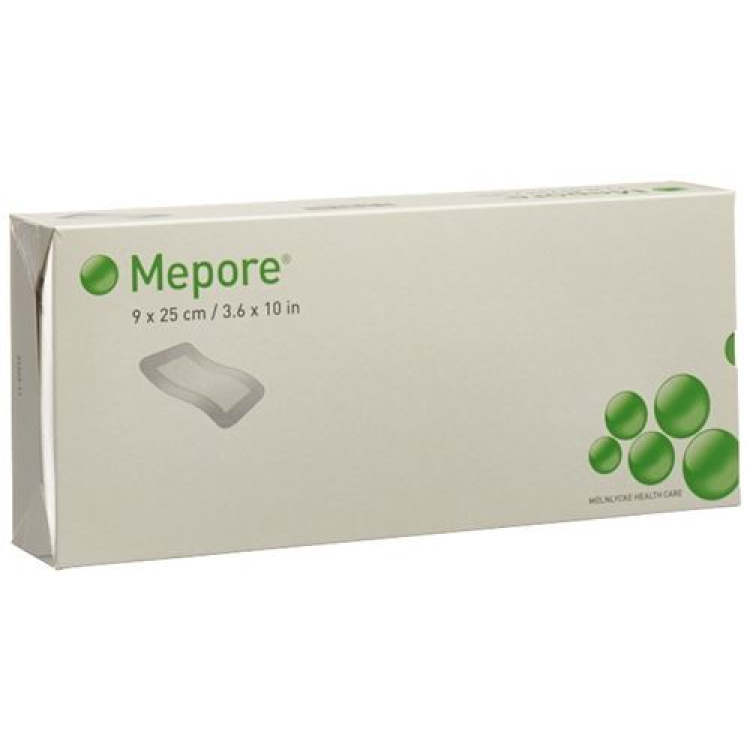 Επίθεμα τραυμάτων Mepore 25x9cm επίθεμα πληγών 20x5cm 30 τμχ