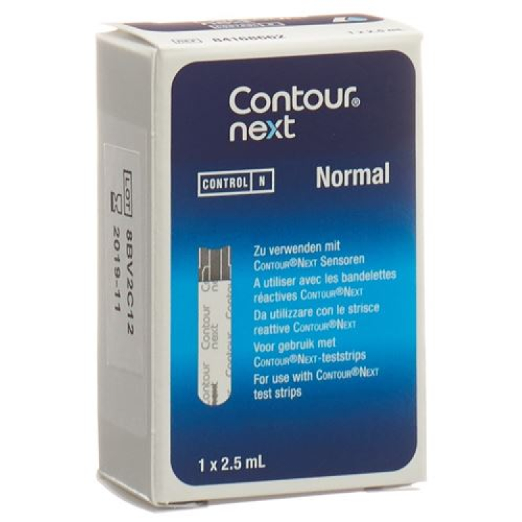 Kontrolní roztok Contour Next normální 2,5 ml