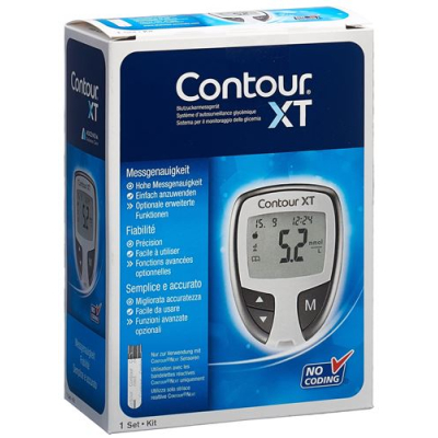 Mjerač glukoze u krvi contour xt