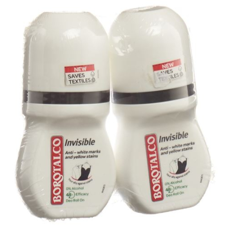 Borotalco Deodorant Invisible Roll-on 50 ml
