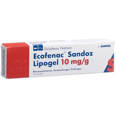 Ecofenac sandoz lipogel 1% tube 50 g