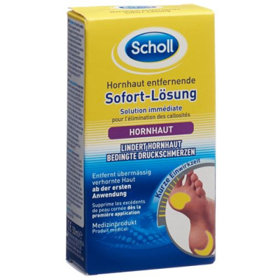 Scholl avlägsnade omedelbar lösning 50 ml