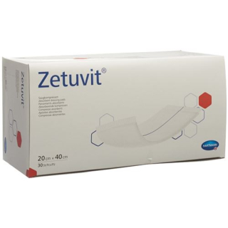 Zetuvit 吸收敷料 20x40cm 4 x 30 片