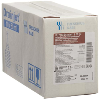 Freka drainjet nacl 0,9% 10 x 60 мл