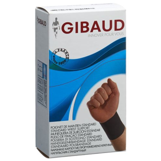 GIBAUD wrist bandage anatomical size 1 13-15cm black