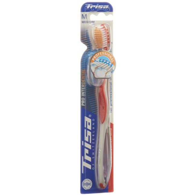 Trisa Pro escova de dentes interdental média