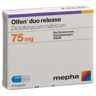 duo ha contribuito a rilasciare Kaps 75 mg 30 pz