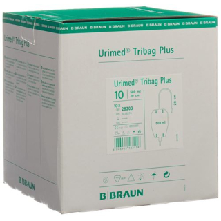 URIMED Tribag Plus пакет 500мл 20см стерильний 10шт