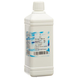 Oligopharm iodine solution 15 mg/l 500 ml