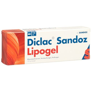 Diclac sandoz lipogel 1% tb 100 გრ