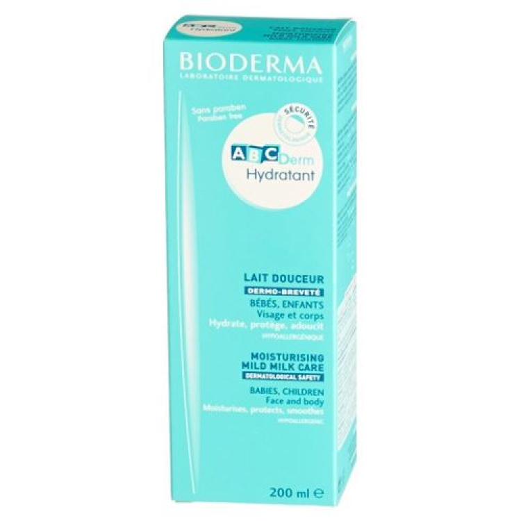 BIODERMA ABCDERM Lait Hydratant 200 мл