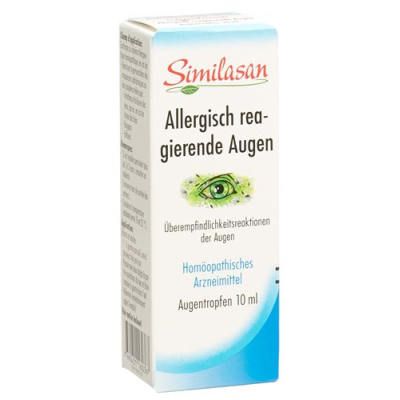 Similasan allergilise reaktsiooniga silmad gd opht fl 10 ml