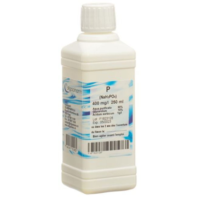Oligopharm phosphorus solution 400 mg/l 250 ml