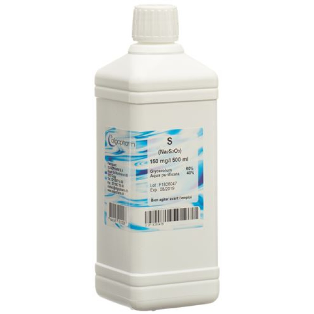 オリゴファーム 硫黄溶剤 150 mg/l 500 ml