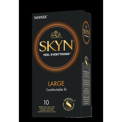 Manix skyn ​​condoms large 10 חתיכות