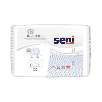 San seni prima insert anatomical incontinence pad breathable