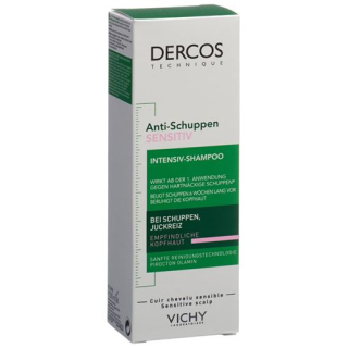 Vichy Dercos Anti Dandruff Shampoo Sensitive German/Italian