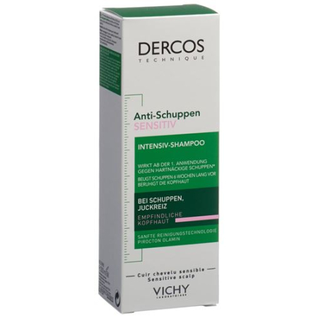 Vichy Dercos Anti Dandruff Schampo Sensitive German / Italian 200ml