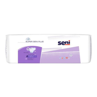 Super Seni Plus incontinence briefs M 2. Suction closed Sy
