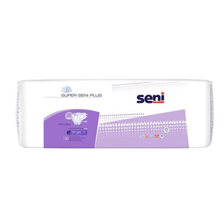 Super Seni Plus incontinence briefs L 2nd suction power closed Sy