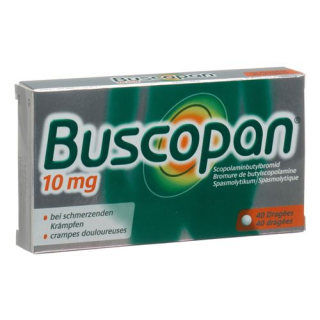 Buscopan drag 10 mg 40 stk