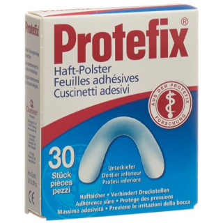 Protefix adhesive pads lower jaw 30 pcs