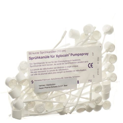 Xylocaine spray cannula short 50 កុំព្យូទ័រ