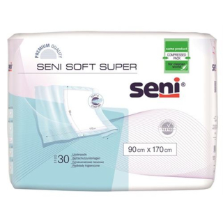 Seni Soft Super underpads 90x170cm with wings outside