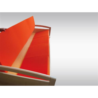 Ligasano Πορτοκαλί σφήνα τοποθέτησης 49x49x9/1cm 4 τεμ