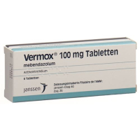Vermax tbl 100 mg 6 unid.