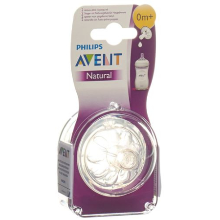 Tetina natural Avent Philips 1 furo