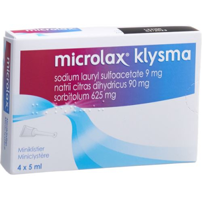 Microlax klist 4tube 5ml