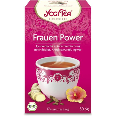 Yogi tea women power 17 bag 1.8 ក្រាម។