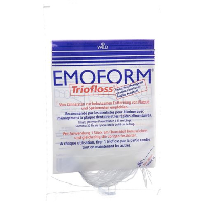 Emoform trio floss bag 30 ширхэг