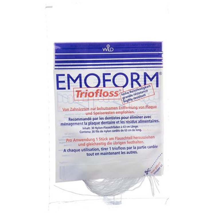 Emoform Trio Floss bag 30 ks