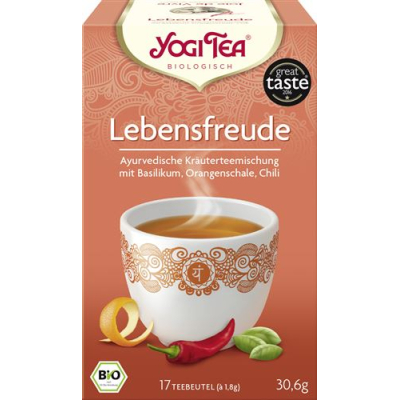 Yogi tea ləzzətli çay 17 bag 1,8 q