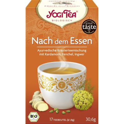 Yogi tea чай след хранене 17 пакетчета 1,8 гр