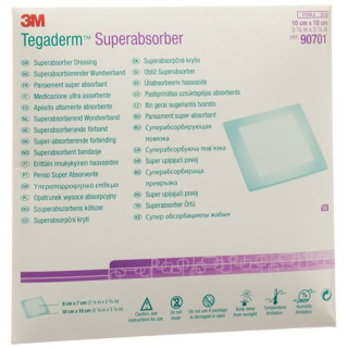3M Tegaderm Superabsorber 7x8cm/10x10cm 10 st
