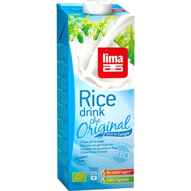 Lima Rice Drink Tetra 1 lt
