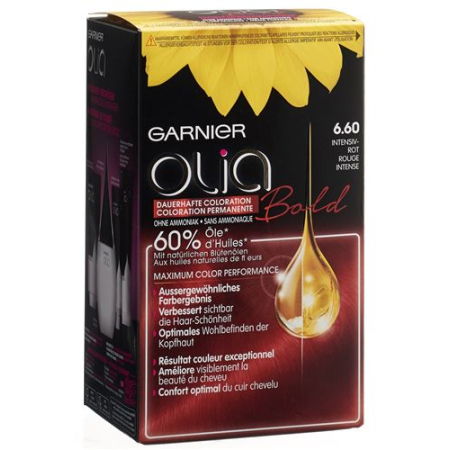 OLIA Hair Color 6.6 Rouge Intense