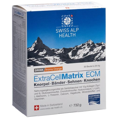 Extra Cell Matrix gėrimas sąnariams ir odai Aroma Orange bag 30 vnt