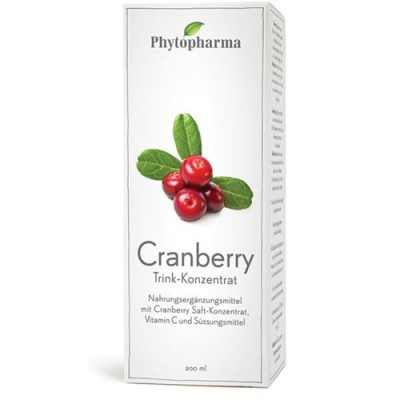 Phytopharma cranberry ըմպելիքի խտանյութ 200 մլ