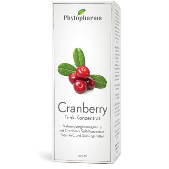 ფიტოფარმა Cranberry სასმელის კონცენტრატი 200 მლ