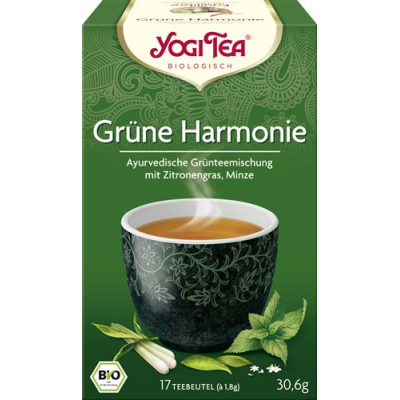 Yogi tea green harmony 17 שקיות 1.8 גרם